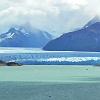 Distant view of the Perito Moreno Glacier, Argentina